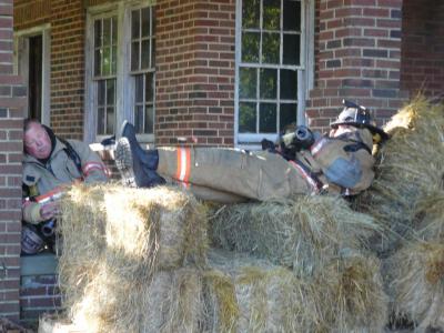 Firefighting is hard work!