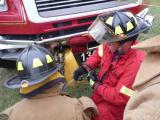 Member Bobby Parker doing some Training