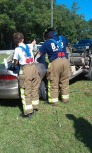 Members getting ready for some training
